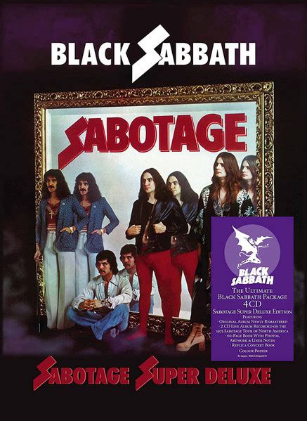 black sabbath sabotage super deluxe discogs